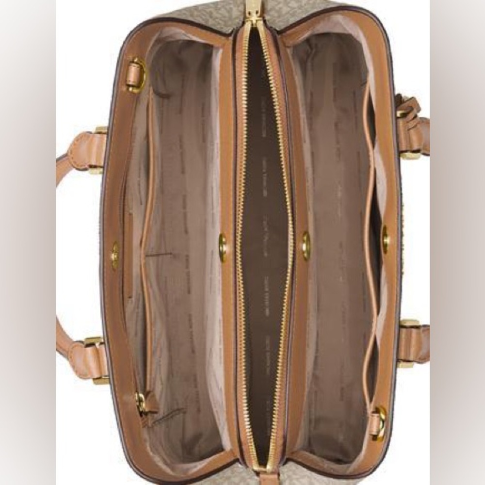 MICHAEL KORS Savanna Satchel Bag NEW - Picture 5 of 13